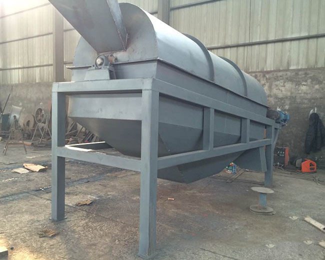 有機肥篩分設(shè)備-有機肥篩分機-有機肥滾筒篩分機