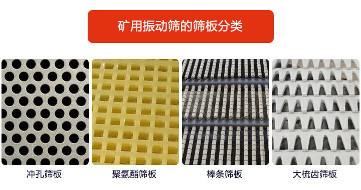 <a href='http://m.timoshuo.com' title='振動(dòng)篩' target='_blank'>振動(dòng)篩</a>篩板種類