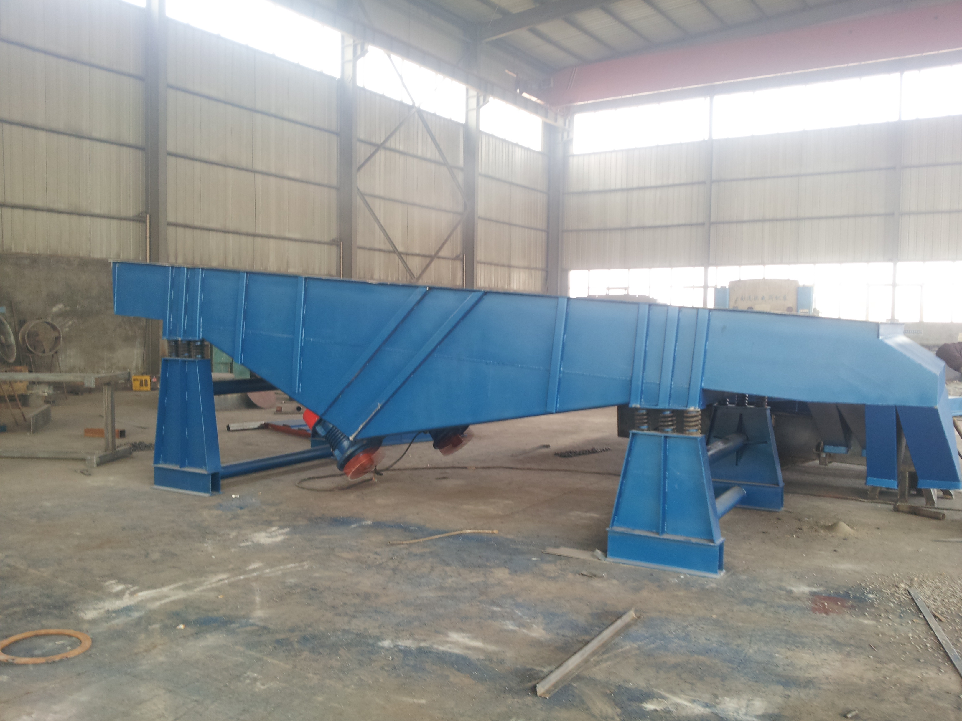 鈣粉、滑石粉長方形直線振動篩效果好